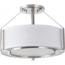 Progress P3604-09 - Ratio Collection Three-Light 16&#34; Semi-Flush Mount