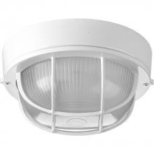  P3709-30 - One-Light Bulkhead 7-7/8" Flush Mount