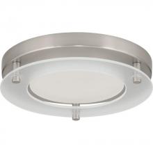  P8147-09-30K - One-Light 7-1/4" LED Decorative Flush Mount