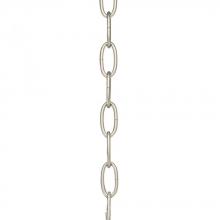  P8757-126 - Accessory Chain - 10' of 9 Gauge Chain in Burnished Silver