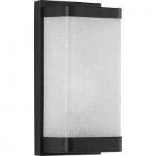  P710072-031 - One-Light Linen Glass Wall Sconce