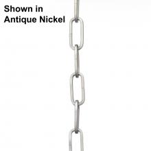  P8755-134 - 48-inch 9-gauge Silver Ridge Square Profile Accessory Chain