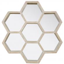  406A02 - Honeycomb Accent Mirror