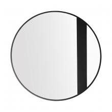  4DMI0115 - Cadet 30-in Round Accent Mirror in Black