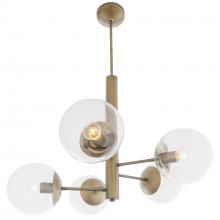  612710 - Mid-Century 5-Lt Chandelier