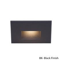  WL-LED100-C-BK - LEDme? Horizontal Step and Wall Light