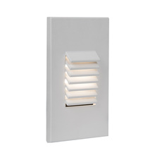  WL-LED220F-AM-WT - LED Vertical Louvered Step and Wall Light