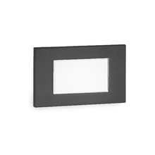  WL-LED130F-C-BK - LED Diffused Step and Wall Light