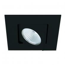  R2BSA-N927-BK - Ocularc 2.0 LED Square Adjustable Trim with Light Engine and New Construction or Remodel Housing