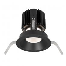  R4RD1T-N835-BK - Volta Round Shallow Regressed Trim with LED Light Engine