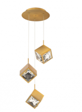  PD-29305R-AB - Ice Cube Chandelier Light