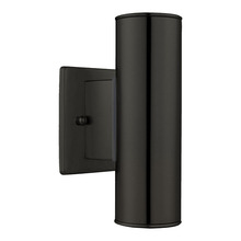  200033A - 2 LT Outdoor Wall Light With Matte Black Finish 2-50W GU10