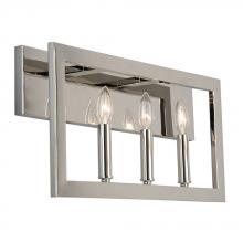  204477A - 3x60W bath/vanity light with a satin nickel finish