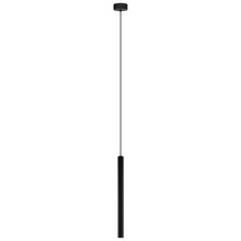  62542A - 1 x 6.9W LED Single Tube Pendant With Matte Black Finish