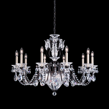  1260N-22H - Bagatelle 13 Light 120V Chandelier in Heirloom Gold with Clear Heritage Handcut Crystal