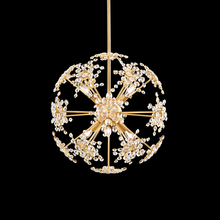  DN1018N-51R - Esteracae 6 Light 120V Pendant in Black with Clear Radiance Crystal