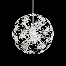  DN1024N-51R - Esteracae 6 Light 120V Pendant in Black with Clear Radiance Crystal