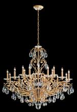  FE7018N-76H - Filigrae 18 Light 120V Chandelier in Heirloom Bronze with Clear Heritage Handcut Crystal