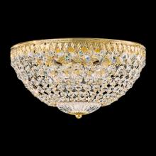  1562-76S - Petit Crystal 5 Light 110V Close to Ceiling in Heirloom Bronze with Clear Crystals From Swarovski?