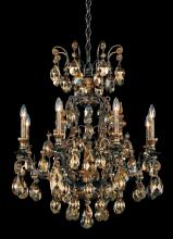  3771-48 - Renaissance 9 Light 120V Chandelier in Antique Silver with Clear Heritage Handcut Crystal