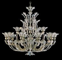  7864-23R - Rivendell 16 Light 120V Chandelier in Etruscan Gold with Clear Radiance Crystal