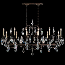  3796N-22H - Renaissance 14 Light 120V Chandelier in Heirloom Gold with Clear Heritage Handcut Crystal