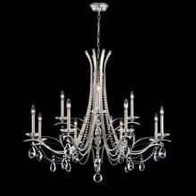  VA8322N-22H - Vesca 12 Light 120V Chandelier in Heirloom Gold with Clear Heritage Handcut Crystal