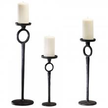  04836 - Duke Candleholder|Rust-LG