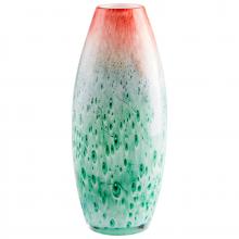  09464 - Macaw Vase|Red& Green-SM