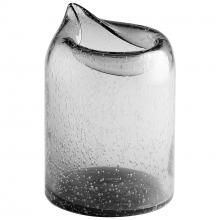  11085 - Oxtail Vase|Clear - Small