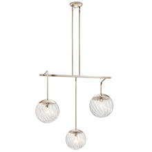  44131PN - Amaryliss 3 Light Pendant Polished Nickel