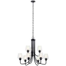  44378BKCS - Chandelier 9Lt