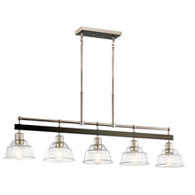  52404PN - Linear Chandelier 5Lt