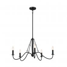  52455BKT - Chandelier 5Lt