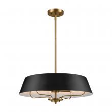  52543BK - Pendant/Semi Flush 4Lt