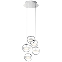  84144 - Baylin™ 5 Light Pendant Cluster Chrome