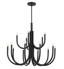  52552BK - Chandelier 15Lt