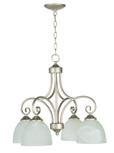  25324-SN - 4 Light Chandelier