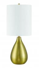  87004SB-T - Leri 1 Light Table Lamp in Satin Brass