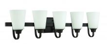  41905-ESP - Grace 5 Light Vanity in Espresso