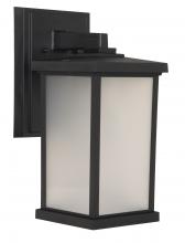  ZA2414-TB - Resilience 1 Light Medium Outdoor Wall Lantern in Textured Black