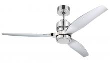  SONWF52PLN3-PLNP - 52" Sonnet ceiling fan in Polished Nickel w/ Polished Nickel Polycarbonate Blades, WIFI control