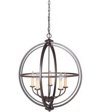  40135-ESP - Berkeley 5 Light Foyer in Espresso