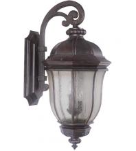  Z3334-PRO - Harper 3 Light Extra Large Outdoor Wall Lantern in Peruvian Bronze Outdoor