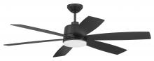  HGN54FB6 - 54" Hogan Fan in Flat Black Finish, Blades Included