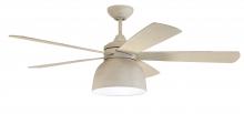  VEN52CW5 - 52" Ventura in Cottage White w/ Cottage White/Dark Driftwood Blades