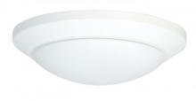  LKH2020-W-LED - Flushmount Frost White Glass w/2x9w LED