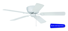  PUH52W - 52" Hugger Ceiling Fan, Blade Options