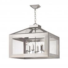  6056-PN - Brian Patrick Flynn Hurley 6 Light Polished Nickel Chandelier