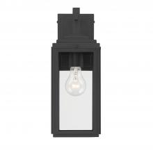  BYR-80101-MK - Byron 1 Light Matte Black Outdoor Sconce